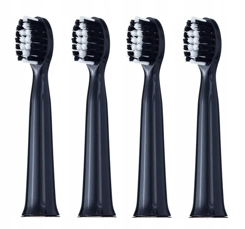 VITAMMY HARMONY BLACK Końcówki Do Szczoteczki VITAMMY Harmony, 4 szt