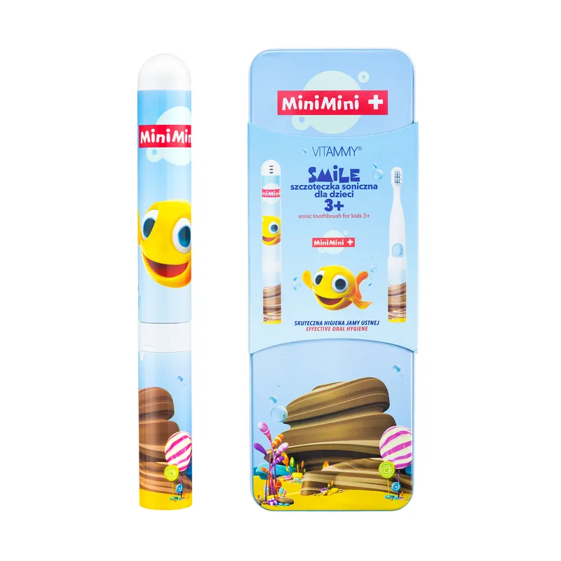 VITAMMY SMILE MINIMINI+ RYBKA Szczoteczka Soniczna Do Zębów Dla Dzieci 3