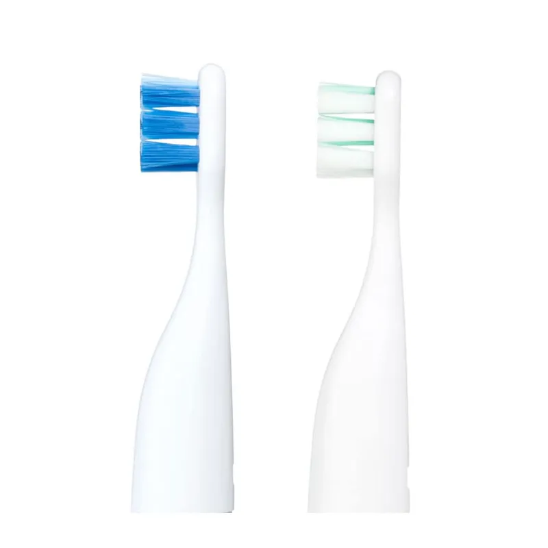 VITAMMY SMILE Końcówki Do Szczoteczki Sonicznej, 2 Sztuki - Niebiesko-Zielone