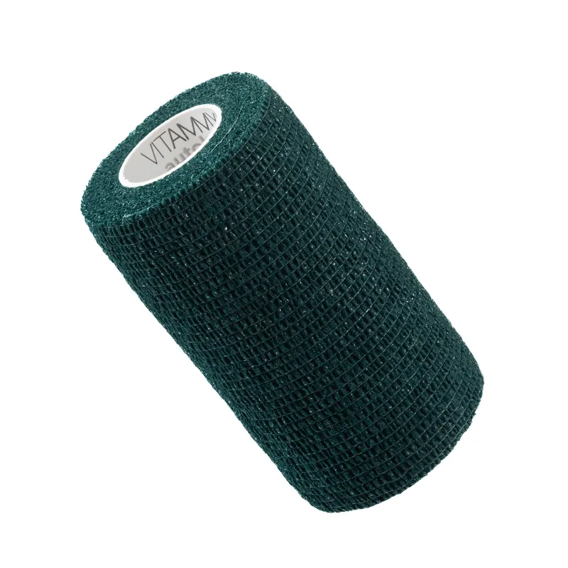 VITAMMY AUTOBAND 10cm X 450cm Elastyczny Bandaż Kohezyjny Samoprzylepny - OLIWKOWY