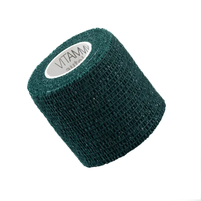 VITAMMY AUTOBAND 5cm X 450cm Elastyczny Bandaż Kohezyjny Samoprzylepny - OLIWKOWY