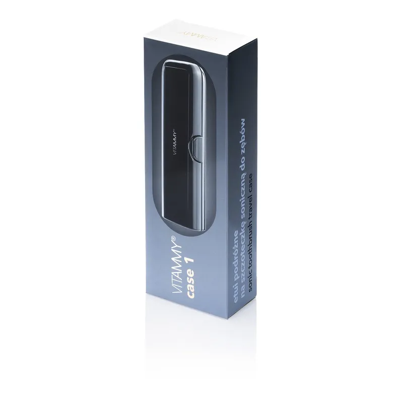 VITAMMY CASE 1 Etui Podróżne Na Szczoteczkę Soniczną VITAMMY, Twarde - CZARNE
