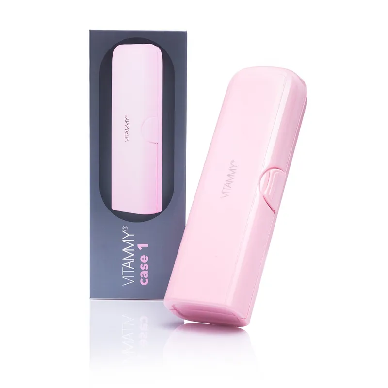 VITAMMY CASE 1 Etui Podróżne Na Szczoteczkę Soniczną VITAMMY, Twarde - RÓŻOWE