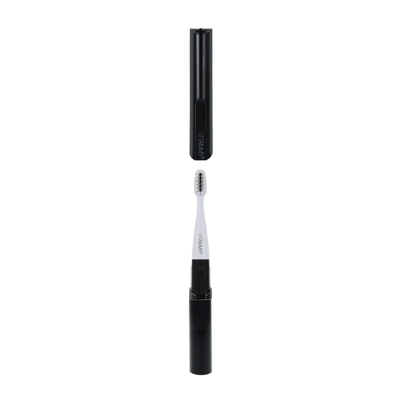 VITAMMY LUNA+ BLACK Szczoteczka Soniczna Do Zębów, Kompaktowa, Etui