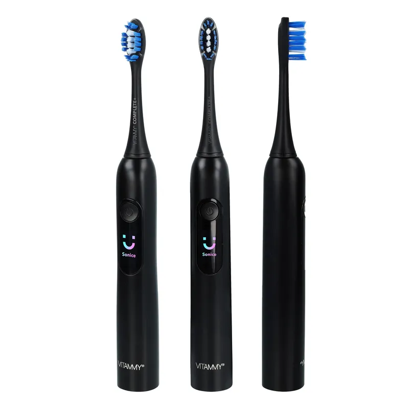 VITAMMY SONICE 5+ BLACK Szczoteczka Soniczna Do Zębów, 5 Trybów, Wyświetlacz, Timer