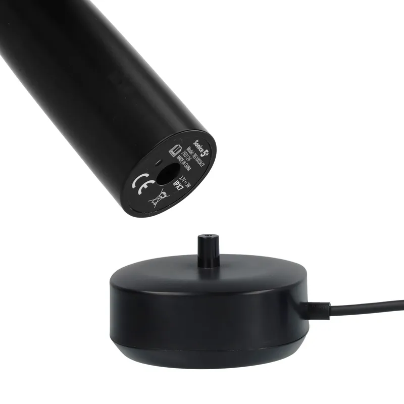 VITAMMY SONICE 5+ BLACK Szczoteczka Soniczna Do Zębów, 5 Trybów, Wyświetlacz, Timer