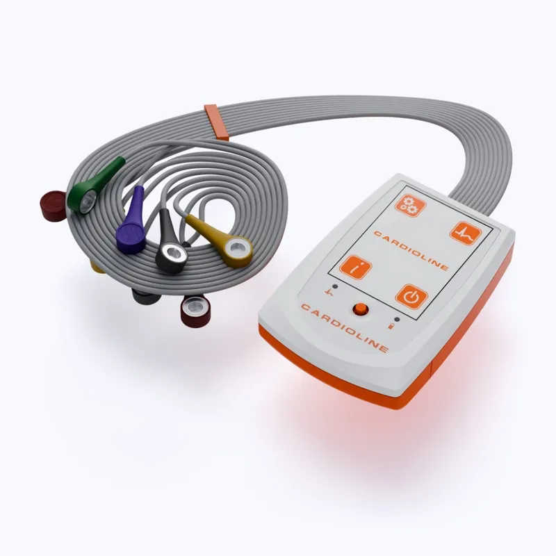 CARDIOLINE WALK400H CLICKHOLTER Holter EKG 12-KANAŁOWY, Rejestracja Do 7 Dni, LCD