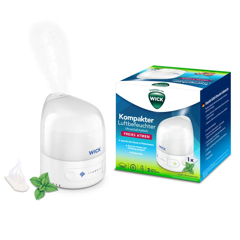 VICKS COOL MIST VUL510E4 Nawilżacz Powietrza Ultradźwiękowy, Zbiornik 0,7 l, Do 10 m²