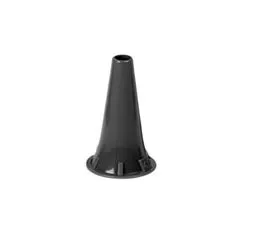 GIMA 2,5 mm Wziernik Do Otoskopu, Czarny, Lateksowy, 100 szt