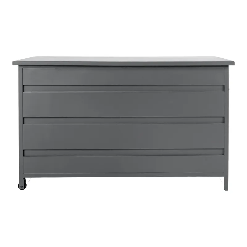 Skrzynia Ogrodowa GARDIVA Cassis 650l, Aluminium - Szary