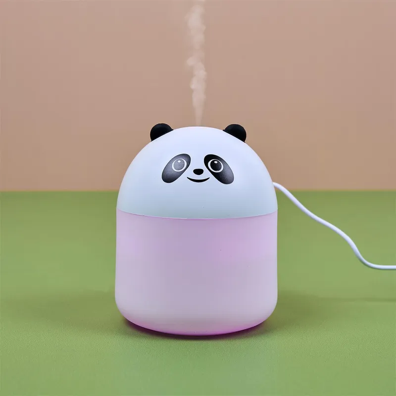 Dyfuzor Zapachowy MEBLIVA Panda USB 250 ml - Biały