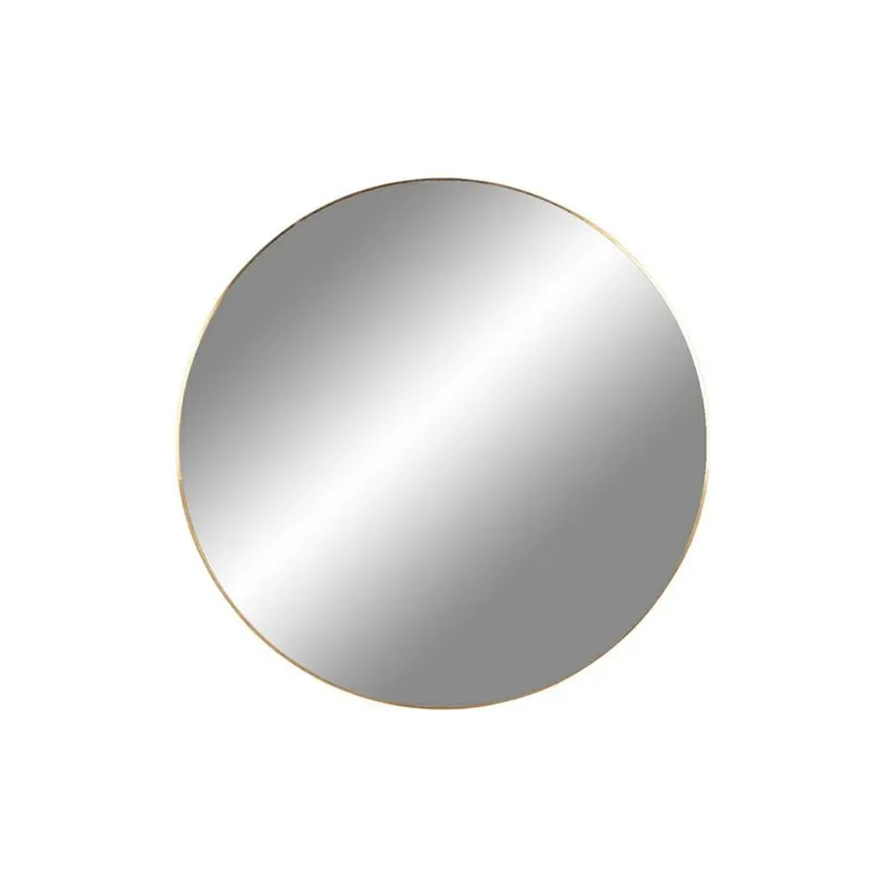 Lustro MEBLIVA Jersey Okrągłe, Metal, Nowoczesne - Złoty