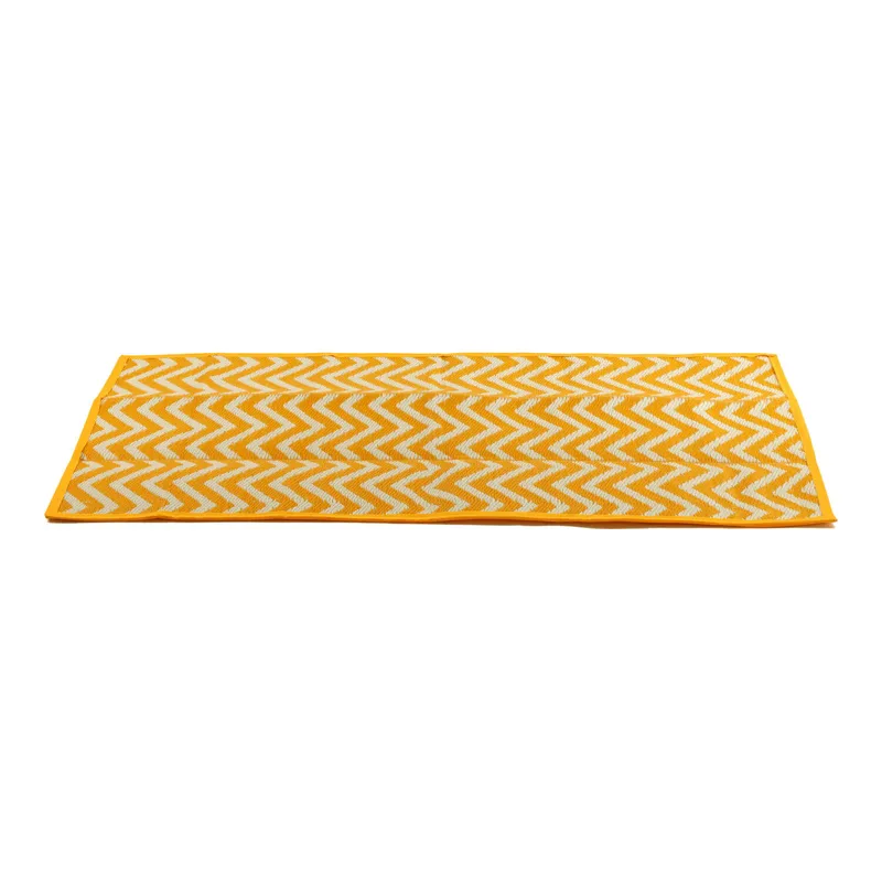 Mata Kempingowa GARDIVA 90x180 cm, Polipropylen - Żółta