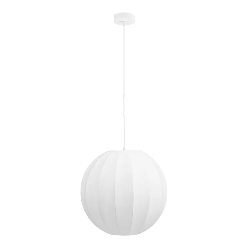 Lampa Wisząca MEBLIVA Coventry, Nowoczesna, 40 cm - Biała