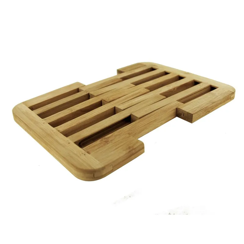 Podkładka Na Stół MEBLIVA Bambusowa Rozkładana 20-30 cm - Naturalna