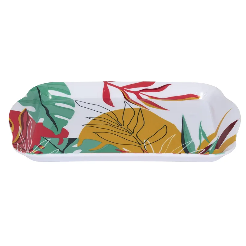 Taca Do Serwowania MEBLIVA Paradise Exotic 21x14 cm - Multikolor