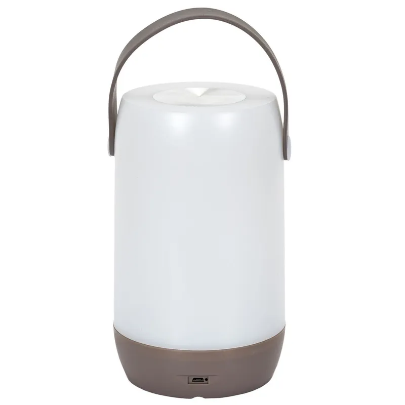 Lampa Stołowa MEBLIVA Poire LED Dotykowa, Kompaktowa - Szara