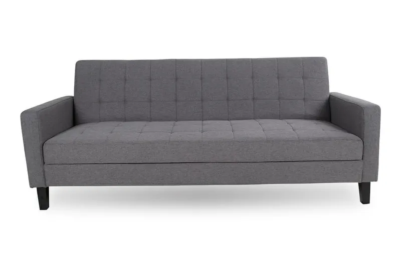 Sofa Rozkładana MEBLIVA Milton, Skandynawska, Funkcja Spania - Szara
