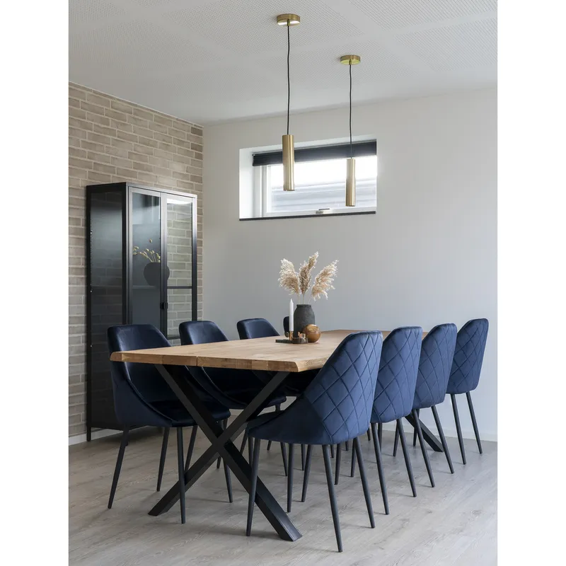 Lampa Wisząca MEBLIVA Paris Nowoczesna Stal - Złota
