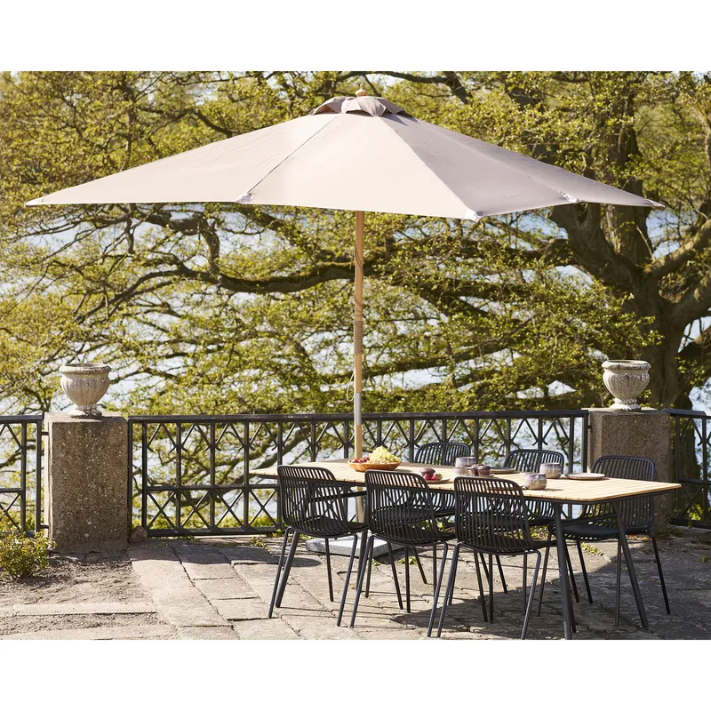 Parasol Ogrodowy GARDIVA Orlando 300x300 cm, Stal Klasyczny - Piaskowy