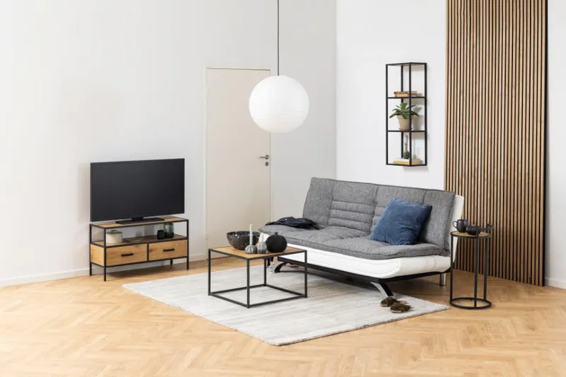Szafka Na Książki MEBLIVA Seaford I, MDF, Nowoczesny Design - Naturalny