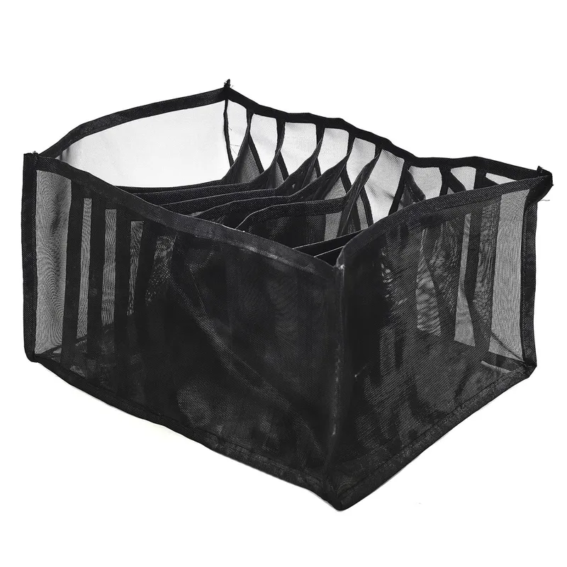 Organizer Do Szuflady Na Odzież MEBLIVA 25x32 cm - Czarny
