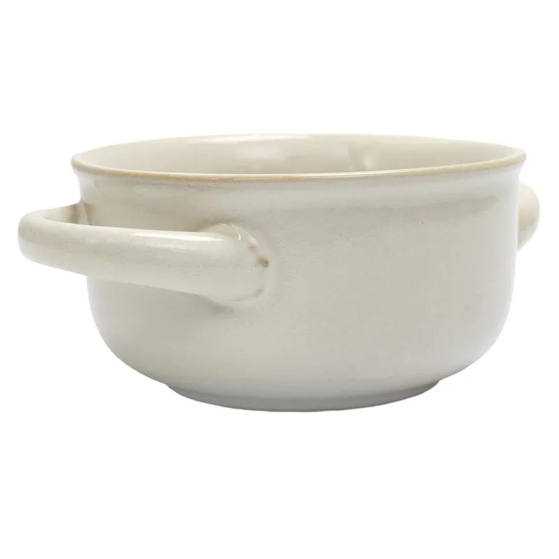 Bulionówka MEBLIVA Temps Ceramiczna 600ml Skandynawska - Biała