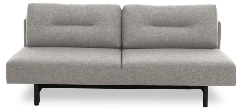 Sofa MEBLIVA Malling Rozkładana, Tkanina, Skandynawski - Szary Jasny