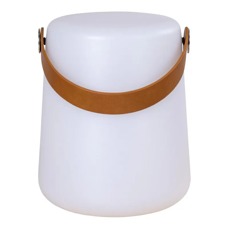 Lampion Ogrodowy MEBLIVA Bristol LED IP44, 21 cm - Biały