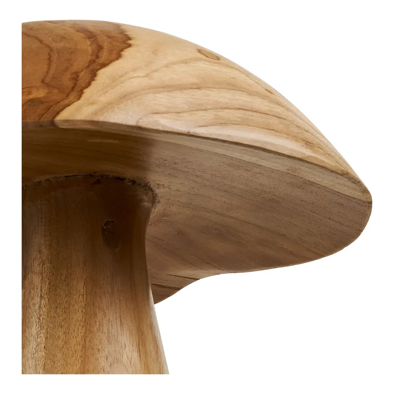 Dekoracja Ogrodowa GARDIVA Mushrooms Drewno Tekowe - Naturalny