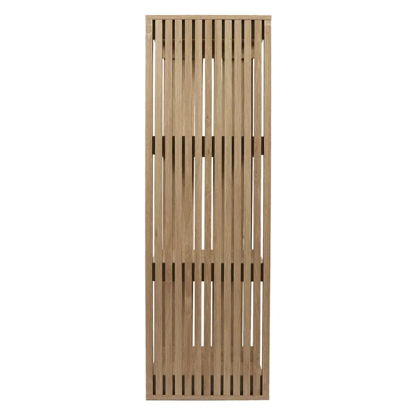 Regał MEBLIVA Klaus 3 Półki Skandynawski MDF - Naturalny