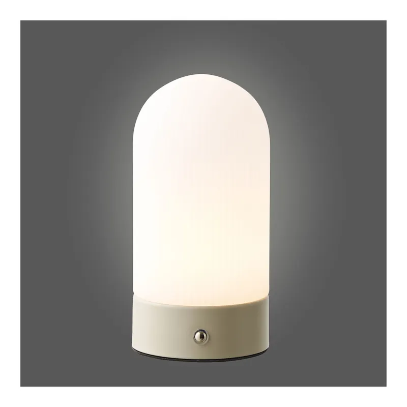 Lampa Stołowa MEBLIVA Ashford Akumulatorowa, Nowoczesna - Beżowa