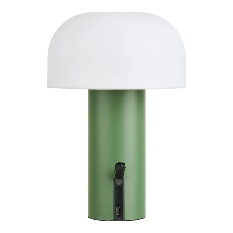 Lampa Ogrodowa LED GARDIVA Soham Akumulatorowa, Nowoczesna - Biała