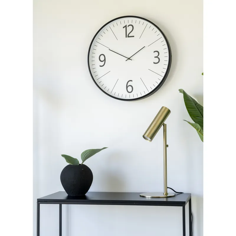 Lampka Stołowa MEBLIVA Paris, Nowoczesny Design, Metal - Złota