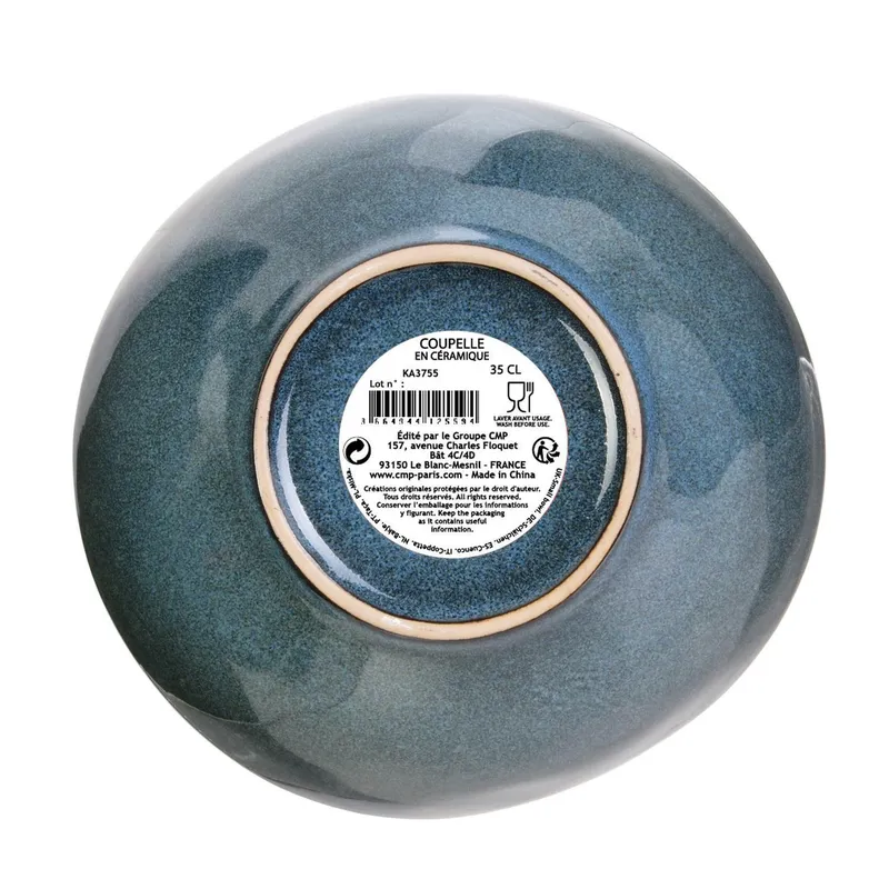 Miska Laguna MEBLIVA Ceramiczna 350ml - Granatowy