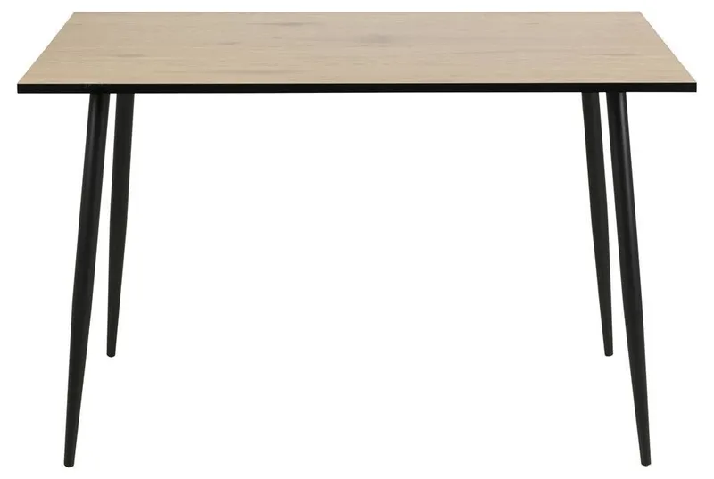 Stół Do Jadalni MEBLIVA Wilma Drewniany 120x80 cm - Naturalny Dąb