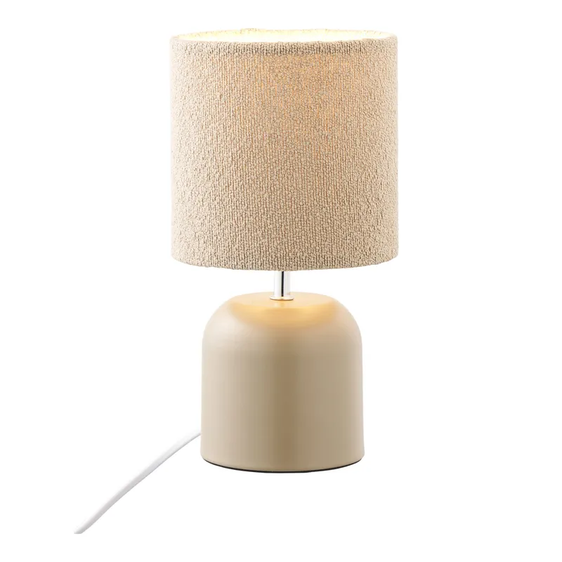 Lampa Stołowa MEBLIVA Morley Nowoczesna 24 cm - Beżowa