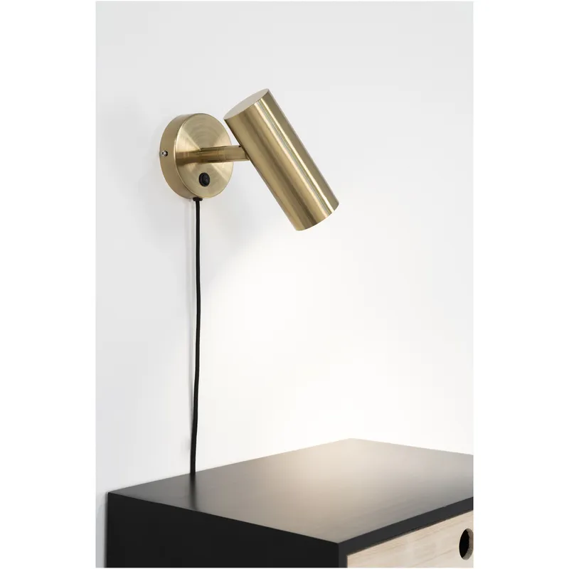 Kinkiet MEBLIVA Paris, Nowoczesny Design, Stal - Złoty