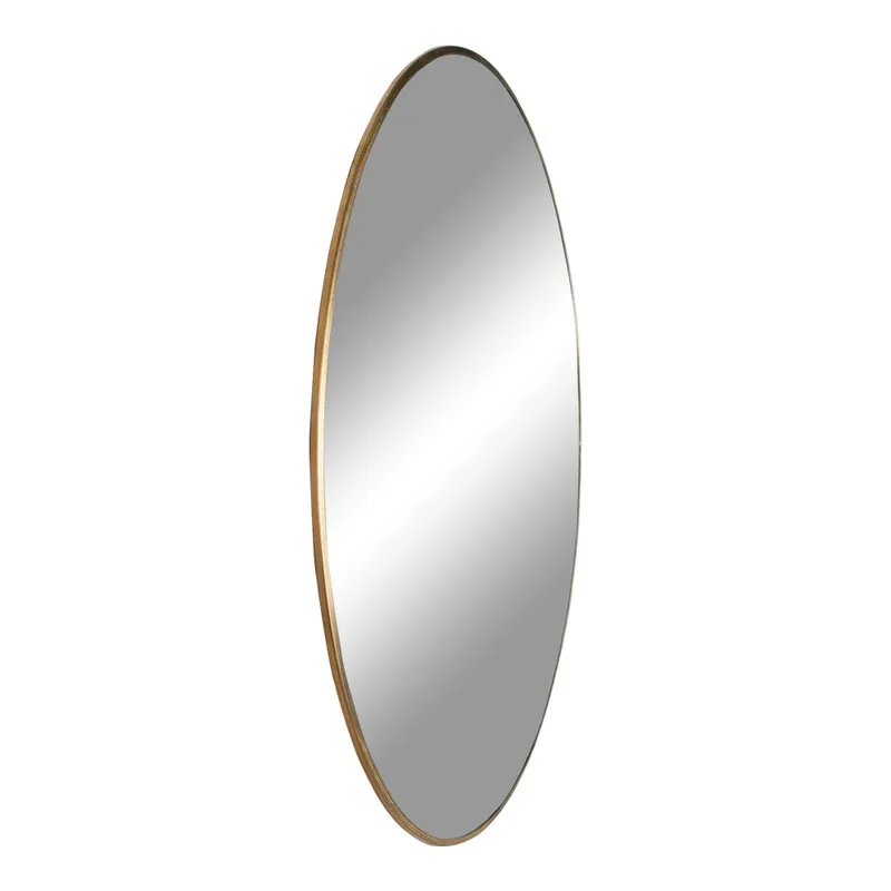 Lustro MEBLIVA Jersey Okrągłe 100 cm - Złoty
