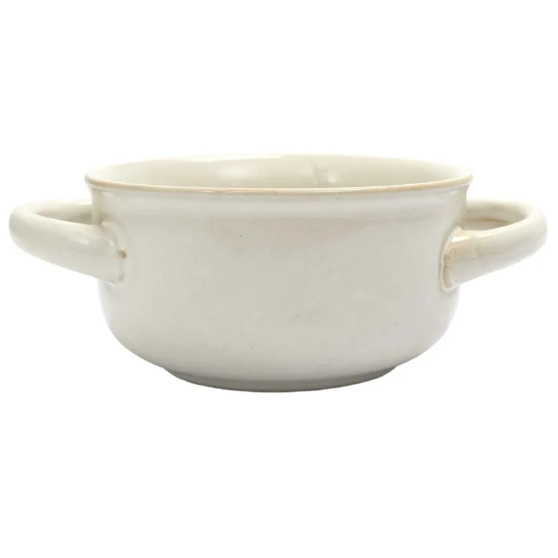Bulionówka MEBLIVA Temps Ceramiczna 600ml Skandynawska - Biała