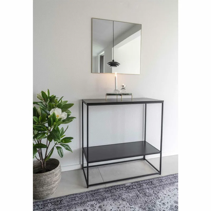 Lustro MEBLIVA Jersey Kwadratowe 60cm - Złote