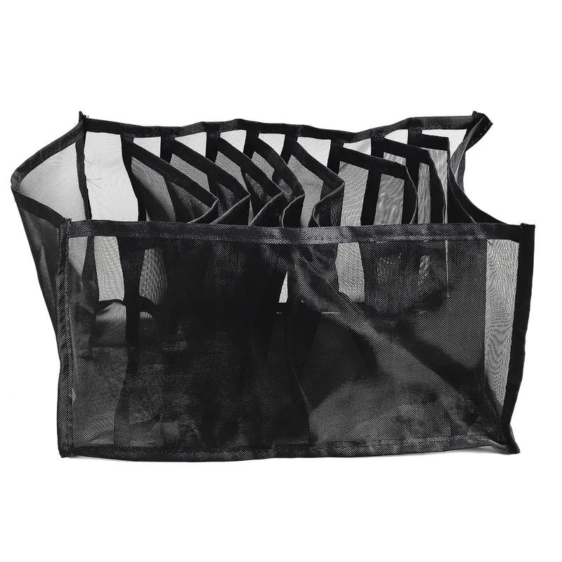 Organizer Do Szuflady Na Odzież MEBLIVA 25x32 cm - Czarny