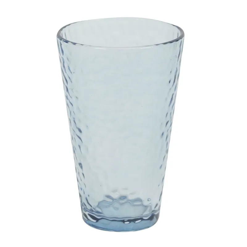 Szklanka MEBLIVA Zekrit, Szkło 300ml - Niebieski Jasny
