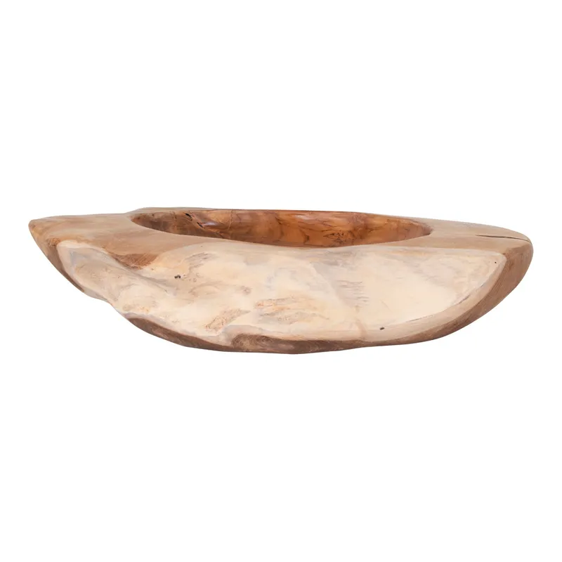 Miska Rio 40cm MEBLIVA Drewno Tekowe - Naturalny