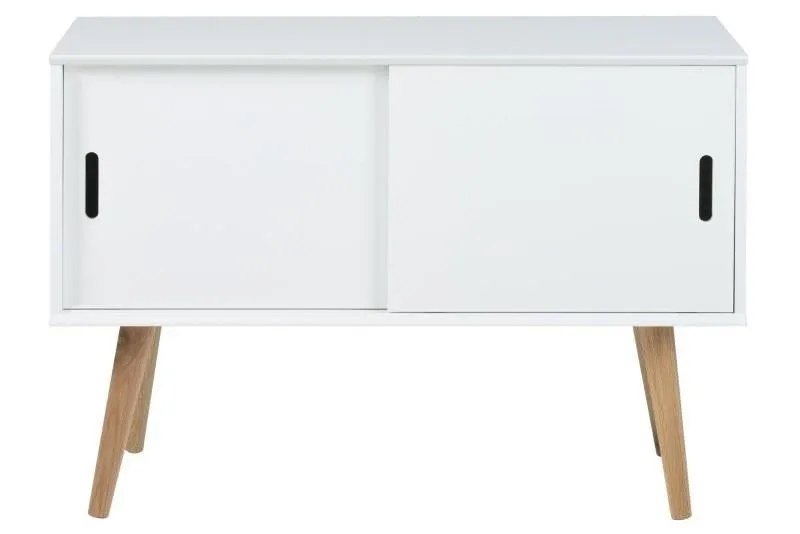 Komoda MEBLIVA Mitra, MDF, 100 cm - Biały