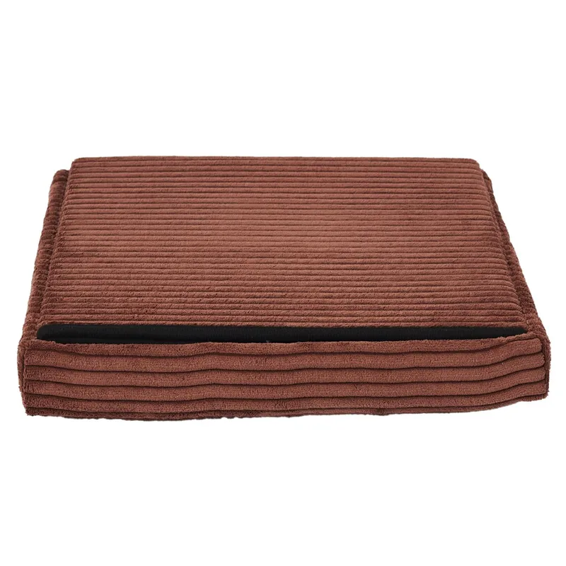 Pufa MEBLIVA Vels Scott Aksamitna Ze Schowkiem - Terracotta