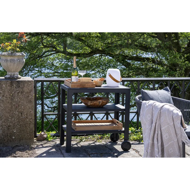 Zestaw 2 Misek MEBLIVA Chefalu Bambusowa - Naturalny