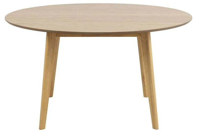 Stół Do Jadalni MEBLIVA Roxby Okrągły 140 cm - Naturalny