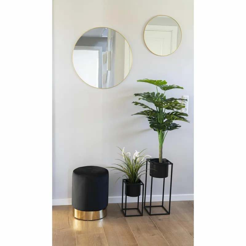 Sztuczna Roślina Monstera MEBLIVA 90cm, Polietylen - Zielony