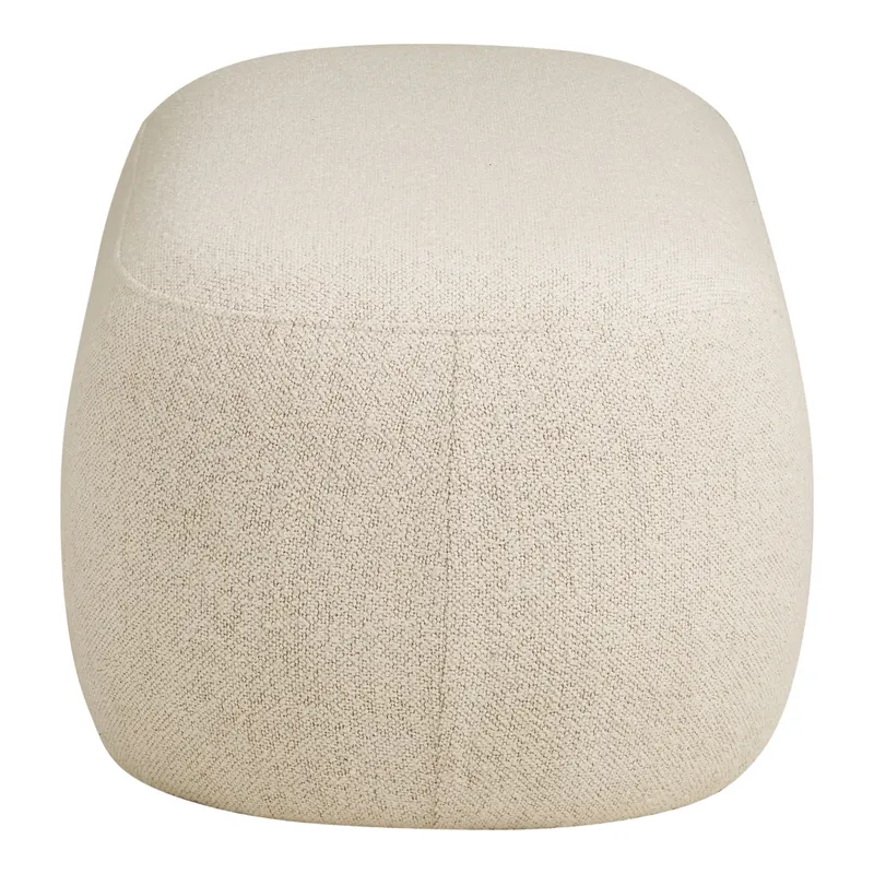 Ławka MEBLIVA Blossomville Bouclé 100 cm - Piaskowa